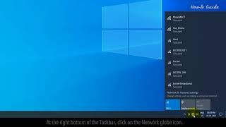 How to Connect to WiFi on Windows 10 Tutorial [upl. by Ernald]