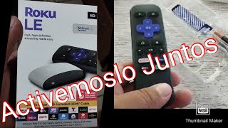 Roku LE Smart Tv Desempaquetado y Activación [upl. by Hasan]