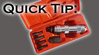 Manual Impact Driver  A MUST HAVE Tool For Any Novice Mechanic [upl. by Kimberley]