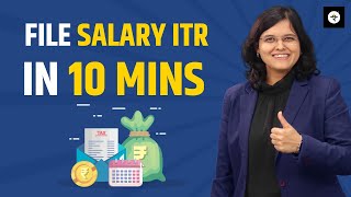 File Salary ITR in 10 mins  CA Rachana Ranade [upl. by Enatan]