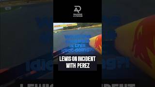 Lewis Hamilton BLOCKS Checo Pérez [upl. by Svend]