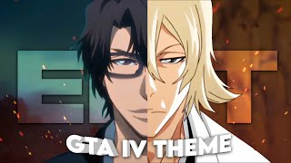 Aizen x Urahara  GTA IV Theme Edit [upl. by Lesab]