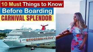 Carnival Splendor Features and Overview [upl. by Amby959]