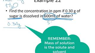 How to calculate concentration in PPM [upl. by Novahc723]