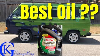 VW Vanagon Westfalia Oil Change Easy Way [upl. by Aramaj]