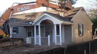 House Demolition Rosedale Avenue [upl. by Euqinot]