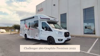 2022 Challenger 260 Graphite Premium  CARAVANAS SANGAR [upl. by Franky]