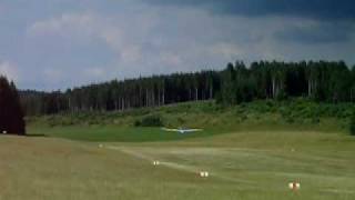 Segelflugzeug Schlechte LandungBad Landing glider [upl. by Jehovah112]